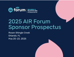 2025 AIR Forum Sponsor Prospectus